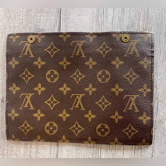 Authentic LOUIS VUITTON MonogramPouch insert Toiletry Clutch